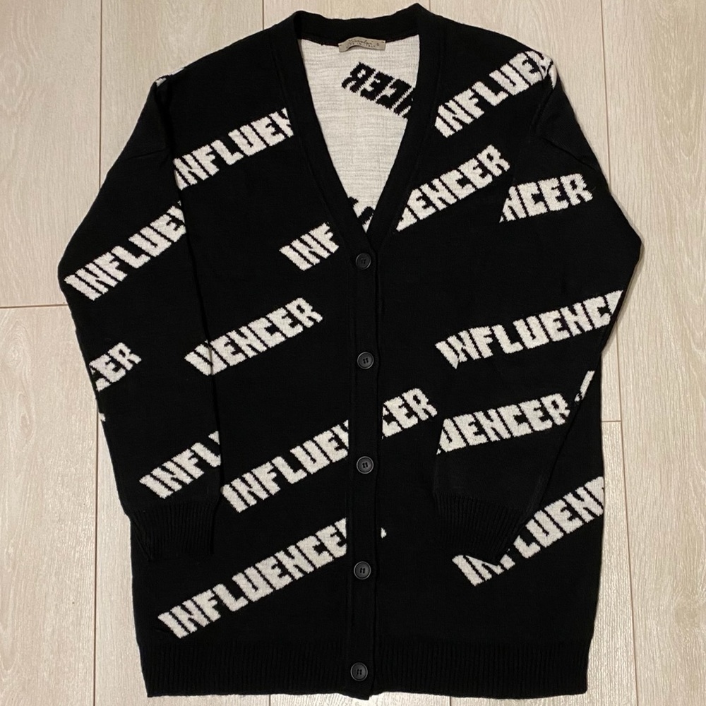 NWOT Logo Cardigan